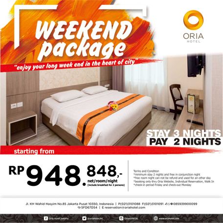 PROMOTIONS | Oria Hotel